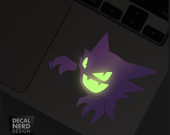 Pokemon Haunter - Glow Permanent Vinyl Decal