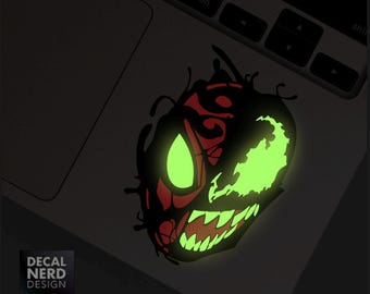 MARVEL Spider-Man Venom - Glow Permanent Vinyl Decal
