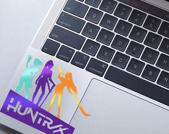 Huntrix Team -  Permanent Vinyl Decal Kpop Demon