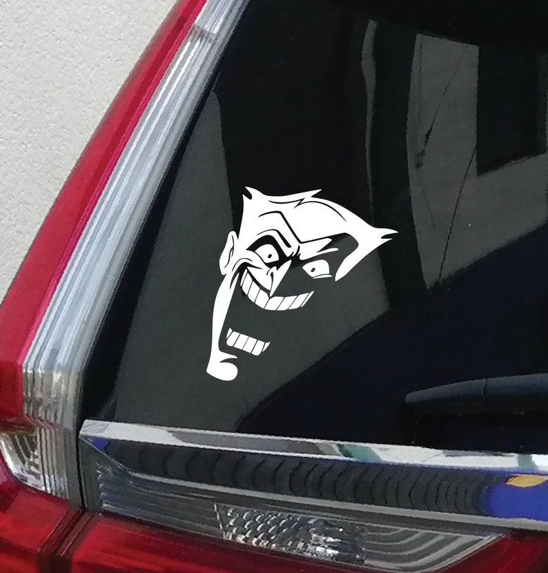 Permanent Vinyl Decals Batman and DC Comics