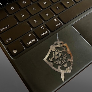 Legend of Zelda - METALLIC Textured Glossy Gold Permanent Vinyl Decal image 4