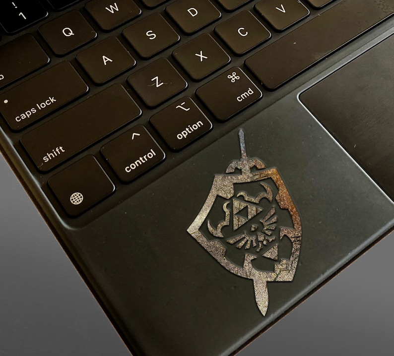 Legend of Zelda - METALLIC Textured Glossy Gold Permanent Vinyl Decal image 4