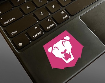 Saja Boys lion - Pink/White Permanent Vinyl Decal Kpop Demon