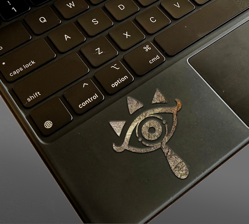 Legend of Zelda - METALLIC Textured Glossy Gold Permanent Vinyl Decal image 8