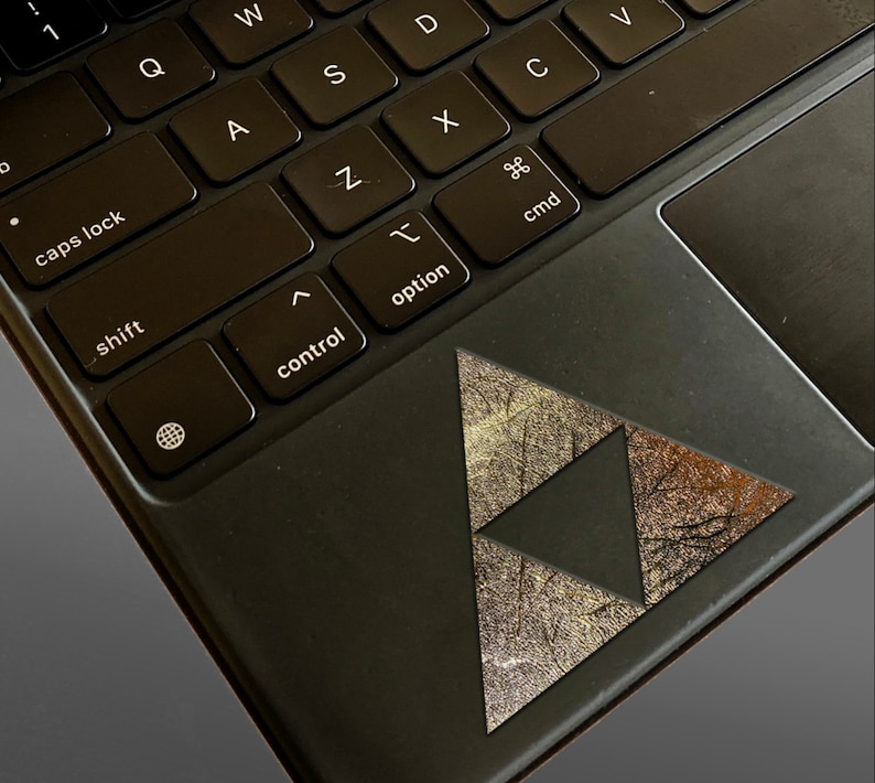 Legend of Zelda - METALLIC Textured Glossy Gold Permanent Vinyl Decal image 3