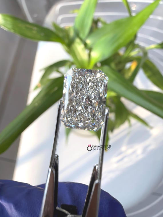 1.00 to 5.00 CARAT Radiant Cut Lab Grown Loose Diamond IGI Certified Man Made Diamond For Engagement Ring Lab Diamond ALL Colour clarity
