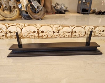 bone carving swordfish carving skull full
