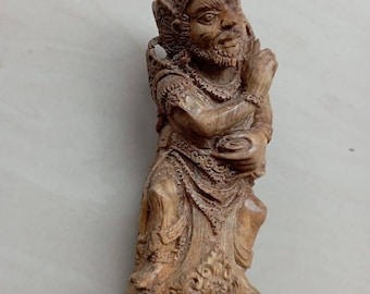 Wood Carving for Knife handle keris Bali