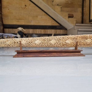 bone carving patern swordfish