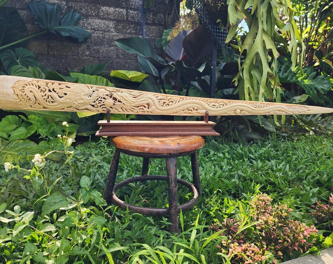bone carving Sword fish dragon
