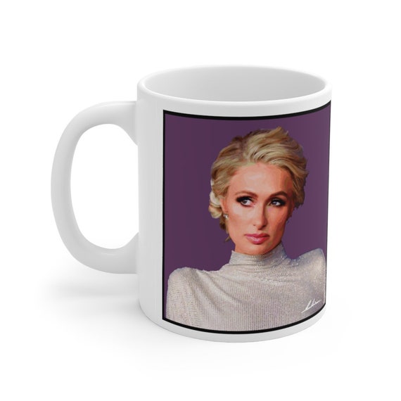 Paris Hilton Ceramic Mug 11oz, Paris for President Mug, Paris Hilton Hot  Coffee Cup, Paris Sliving Presidential Tea Cup, Paris Fan Gift 