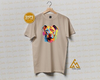 Pitbull graphic tees, Dog Themed shirts, Pet lover apparel, Pitbull enthusiast t-shirts, Cute dog designs, Canine Inspired clothing, Pitbull