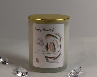 Lemony Poundful 7oz. Container Candle, Lemon Scented