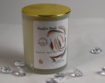 Vacation Mode 7oz Container Candle - Mango, Coconut scented with Soy wax