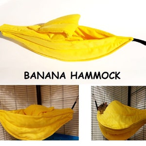 Banana hammock, Rat hammock, Hammocks for small pets, Rat bed, Rat toys, Rat day, Rat cage, Cage accessories, stuff for rats, hamster, mice