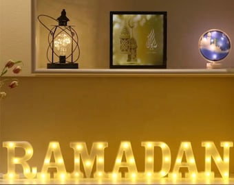 Ramadan LED Decor Letters