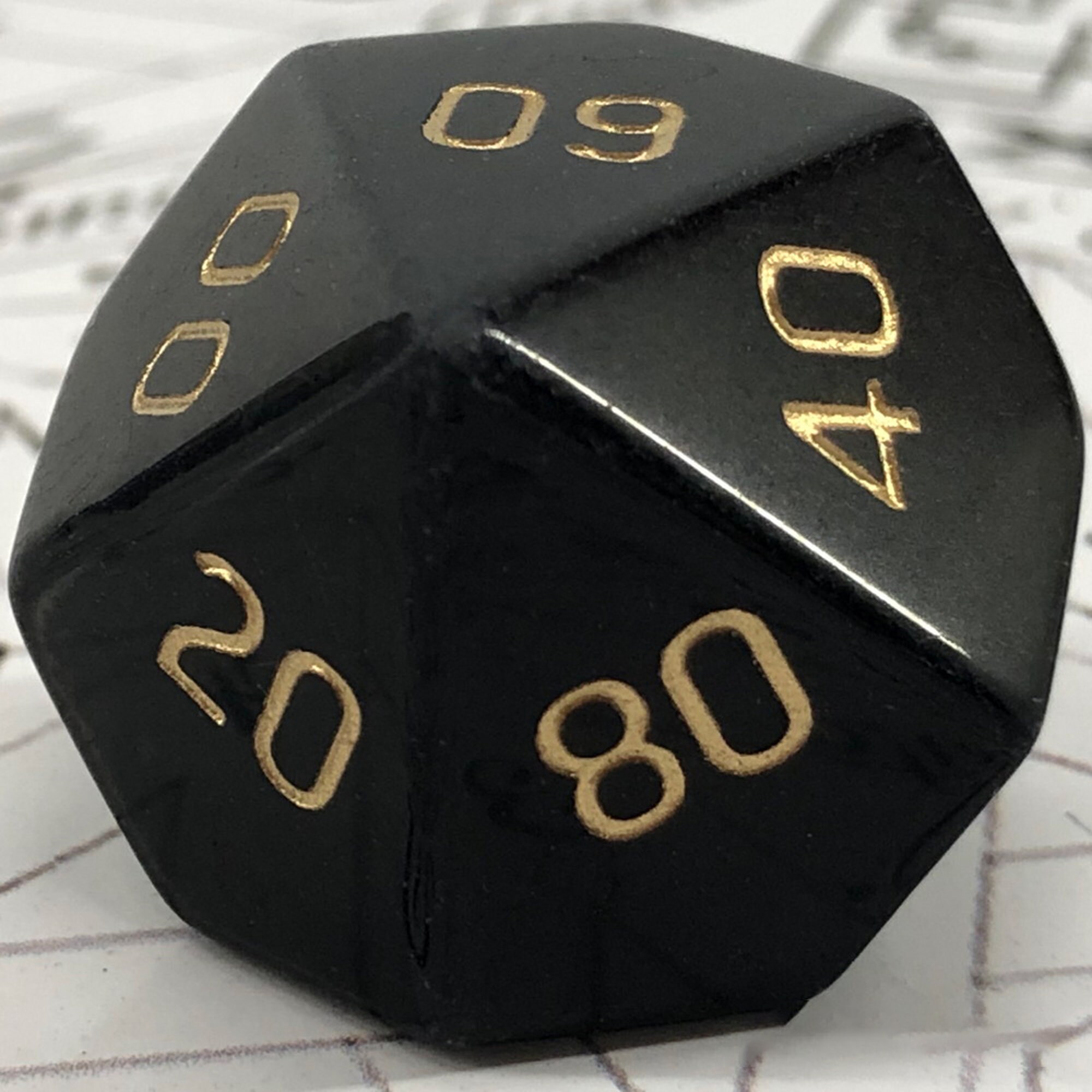 Obsidian DND Dice Set Dungeons and Dragons D&D Dice COC Etsy