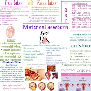 Maternal Newborn notes