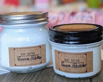Guava Hibiscus Powder-Finish Body Butter