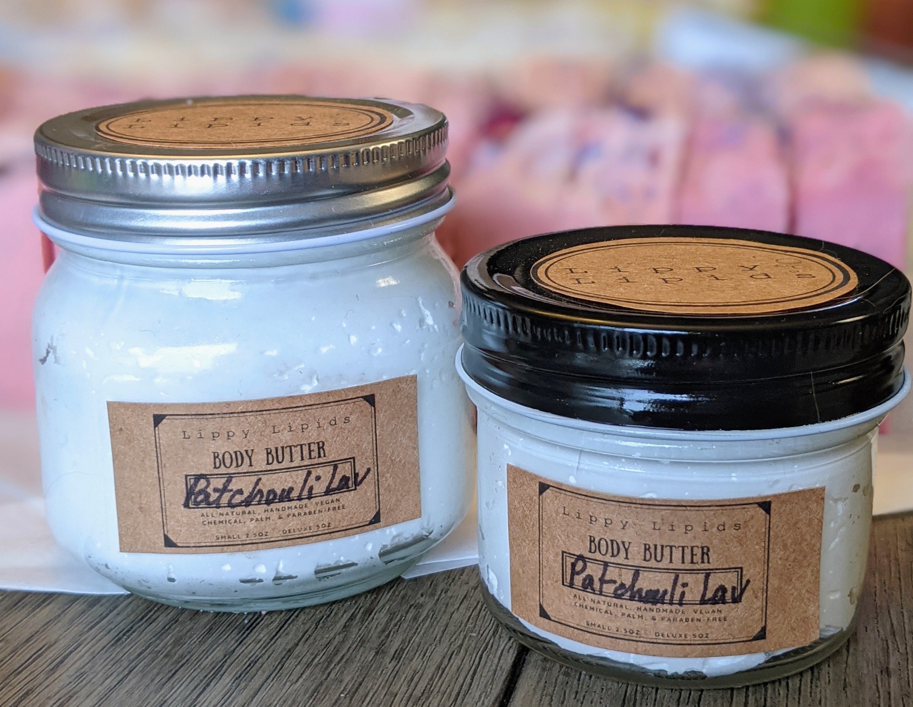 Patchouli Lavender Powder-Finish Body Butter
