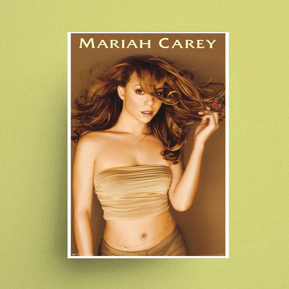 Butterfly Mariah Carey Album Poster Etsy