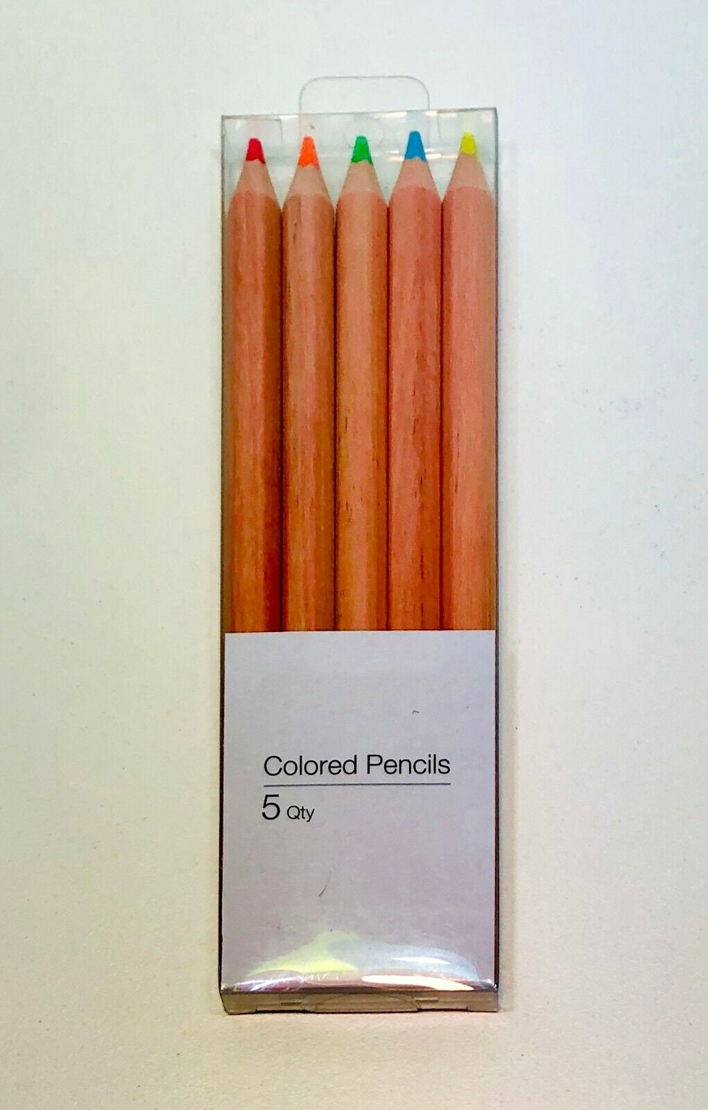 Set 5 colored wooden pencils wooden pencils colored Etsy