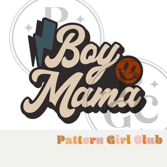 Boy Mama PNG Sublimation T Shirt Design - Etsy