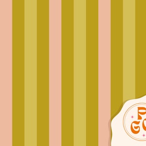 Coordenada de listras retrô para cogumelos padrão de repetição sem costura Boho neutro para uso comercial