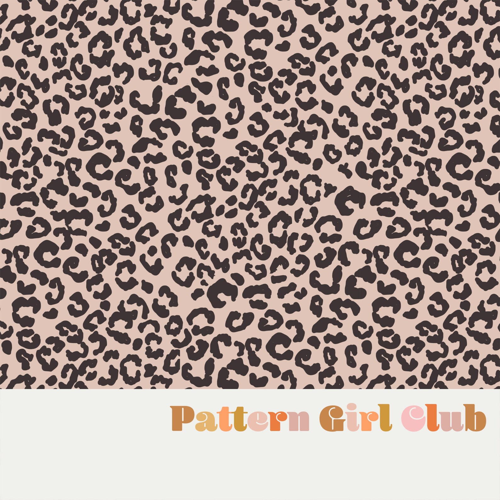 Cheetah Print Seamless Repeat Pattern Boho Neutral for | Etsy