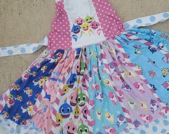 baby shark boutique dress