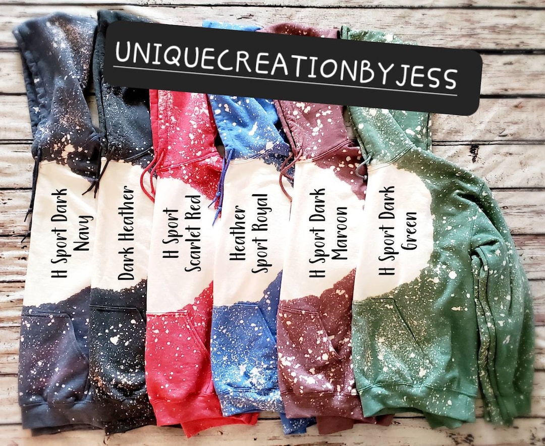 Bleached Hoodiebleached Sweatshirtbleached Hoodie Bundle Deal