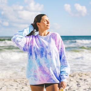 Tie dye sweatshirt etsy hotsell