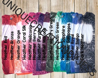 Bulk Bleached Shirts: Variety Colors & Sizes, 20 Shirt Bundle