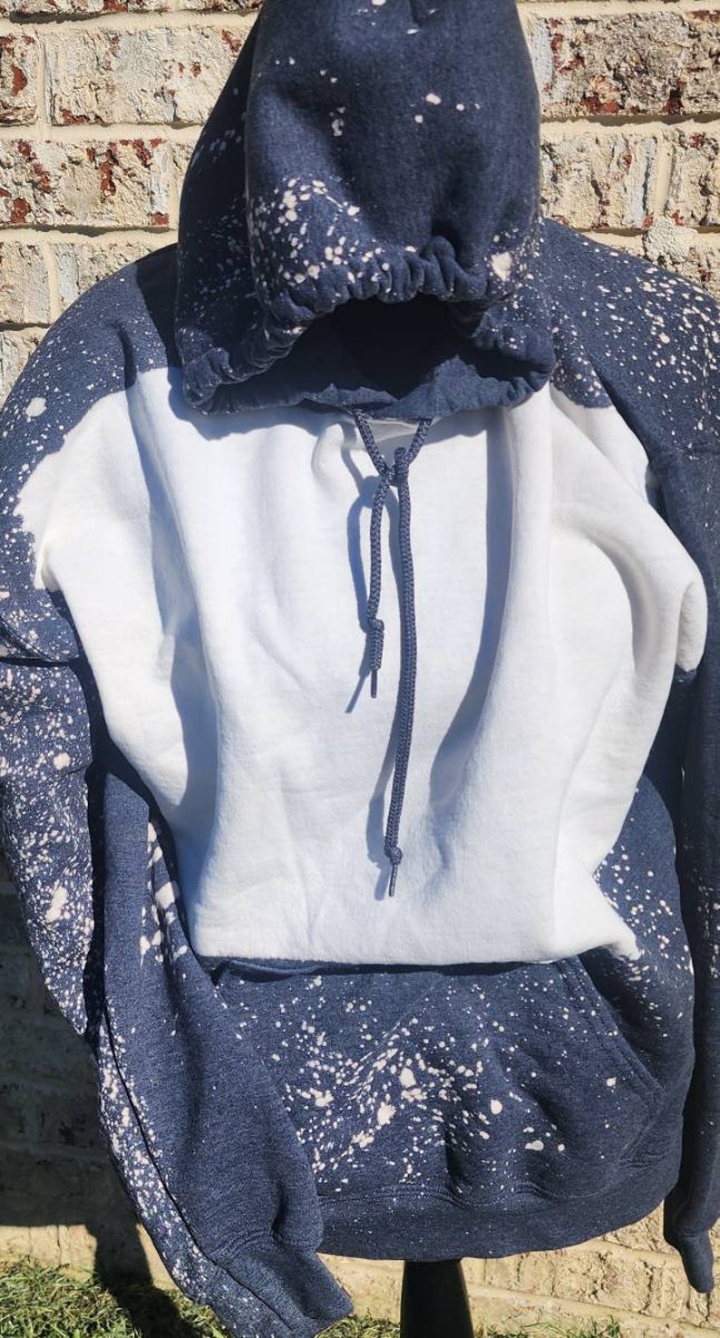 Bleached Blank Hoodie Sublimation Bleached Blank Hoodie Etsy