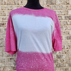 Bleached Blank Shirts For Sublimation, Wholesale BULK Bleached shirt blanks, Bleached blanks, Blank Bleached Tshirt, Bulk Wholesale Bleached