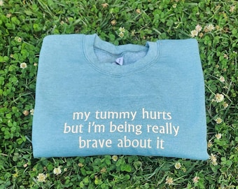Comfort Colors Embroidered Sweatshirt, Custom Embroidery, Custom Sweatshirt, Maid Of Honor Outfit, Embroidered Crewneck, Custom Embroidered