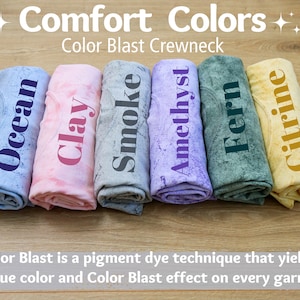 Blank Comfort Colors Shirts, Tie Dye Vintage Color Washed Shirts, Trendy Heavyweight Tye Dye Tee,Tie Dye Garment Dyed Tshirt, Comfort Colors