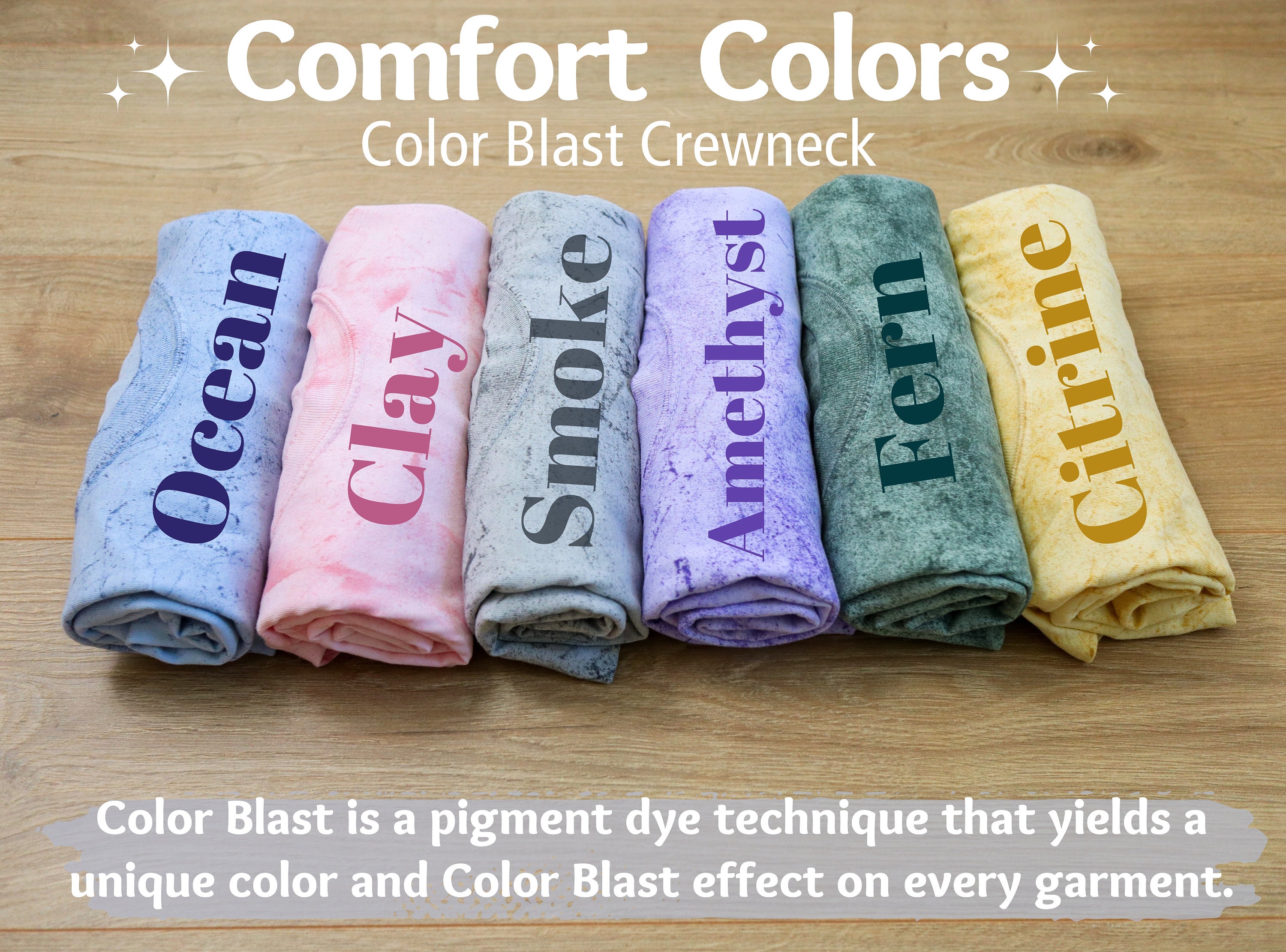 Blank Comfort Colors Shirts, Tie Dye Vintage Color Washed Shirts, Trendy Heavyweight Tye Dye Tee,Tie Dye Garment Dyed Tshirt, Comfort Colors
