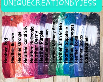 Bleached Gildan Softstyle Sublimation Shirts, Bulk 30-Piece Bundle