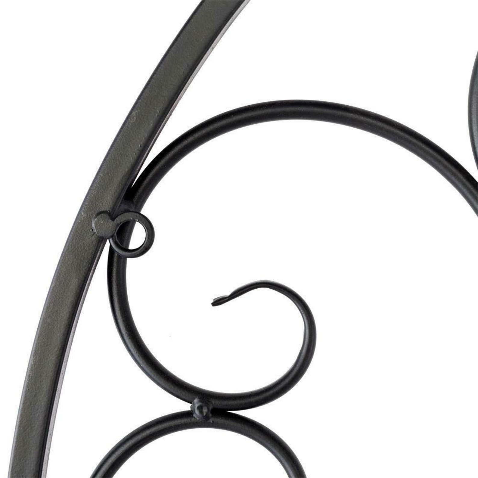 Iron Arch Hanging Wrought Wall Art Metal Flower Wall Art Etsy