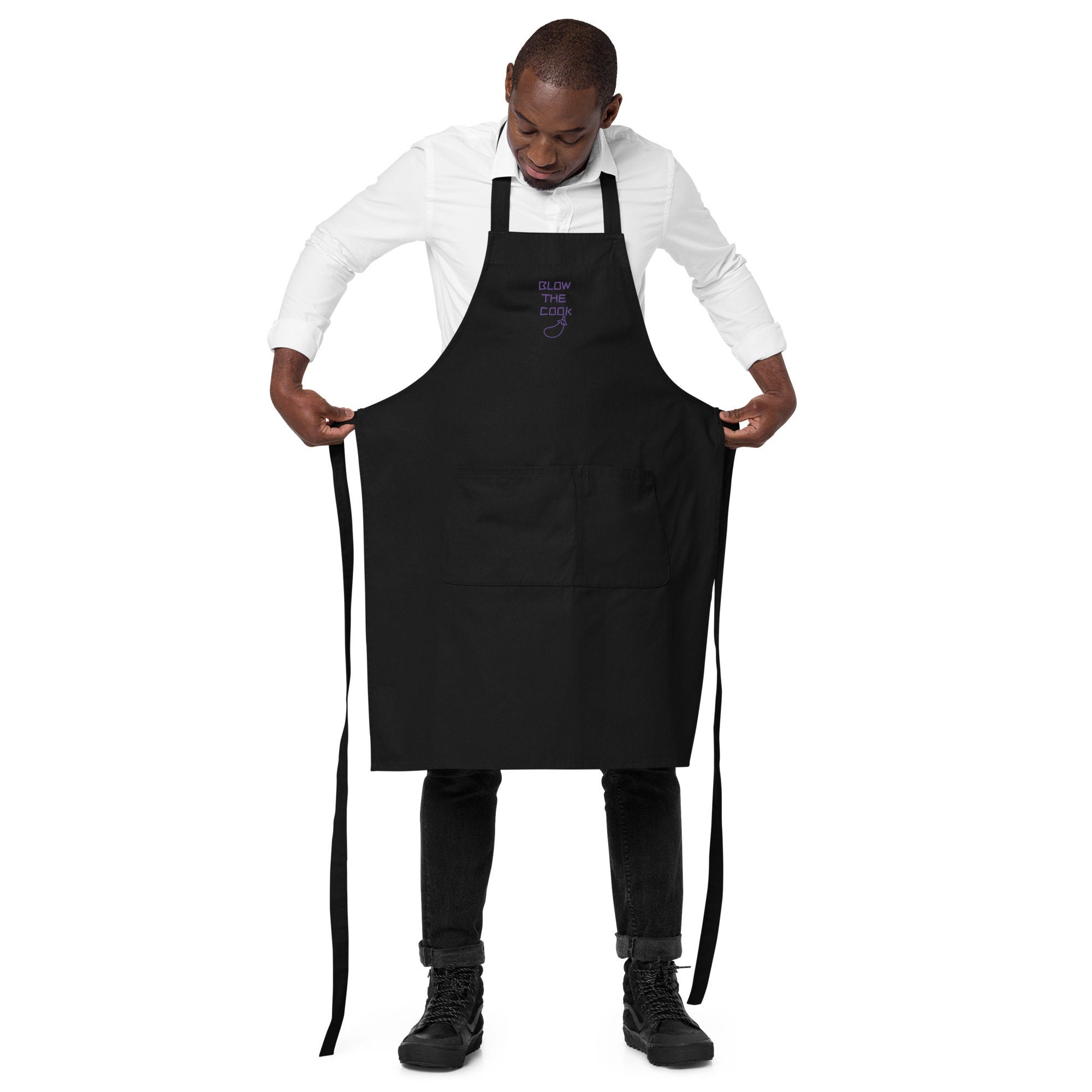 Blow The Cook Funny Kitchen Apron