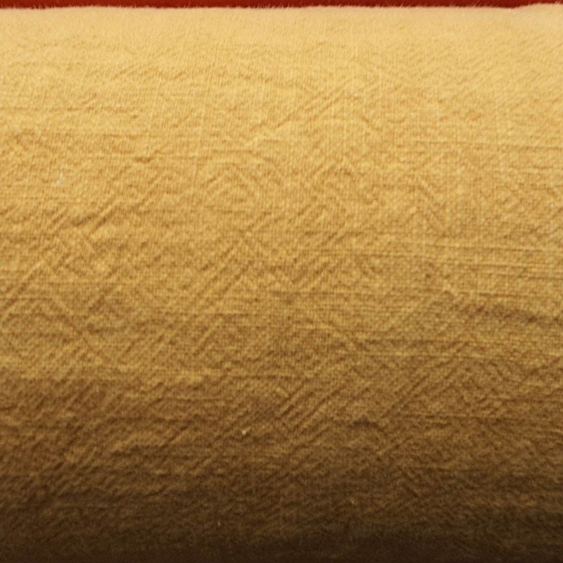 Toile De Lin Lavé Jaune Moutarde Lilly - 100% Lin - Largeur 140 Cm - Vente Au Demi-mètre