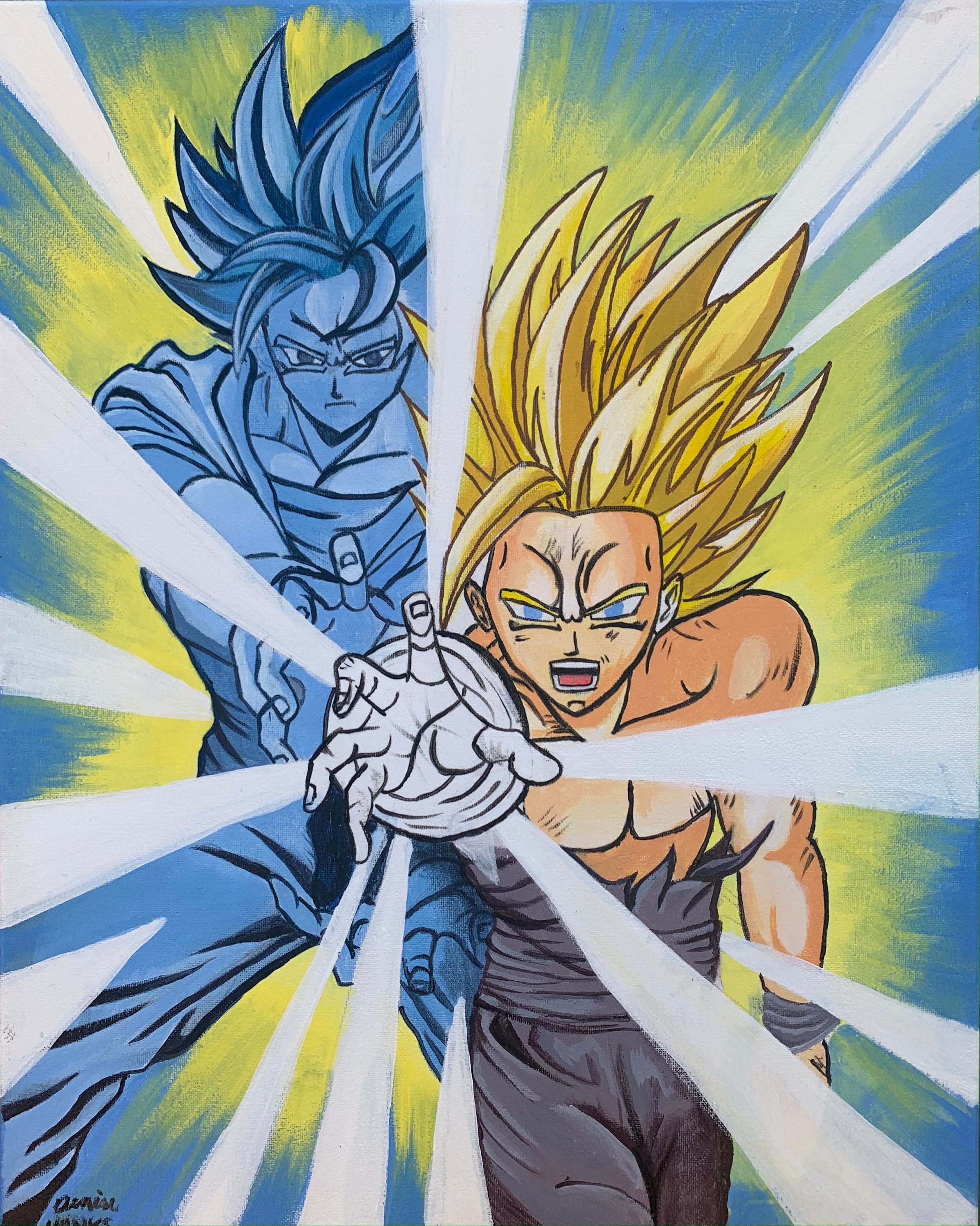 Dragon Ball KD Collectibles - Gohan And Goku's Father And Son Kamehameha