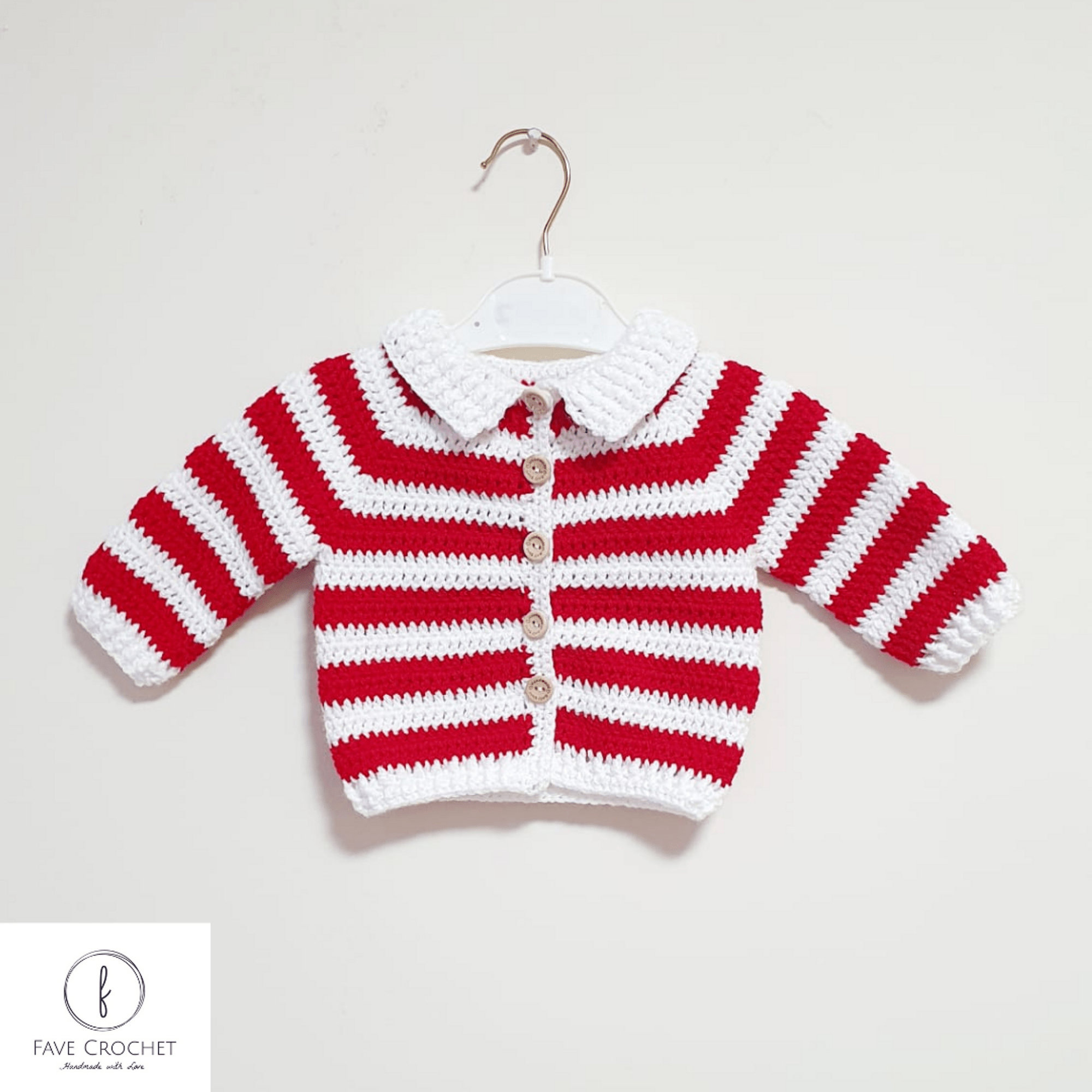 Baby red best sale cardigan