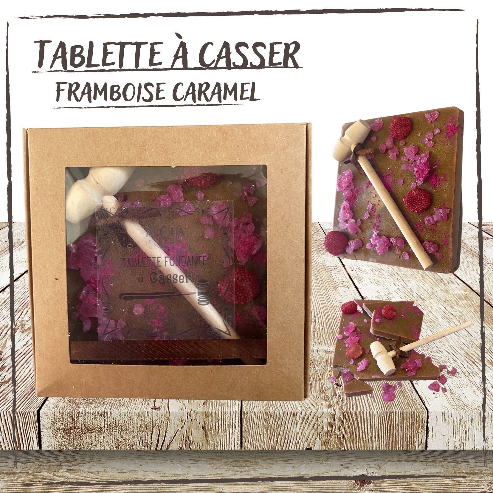 Tablettes Fondantes Parfumées à Casser Gourmandes & Sucrees