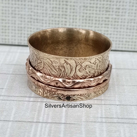SHINDE EXPORTS Designing Pure Copper ring for women