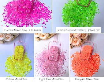 2-6 mm Mixed Size| Jelly Rhinestones | Non-Hotfix flatback Resin | AB Rhinestone | 3MM-SS12 | 4MM-SS16 |5MM-SS20 | DIY, Nail Art, Tumbler