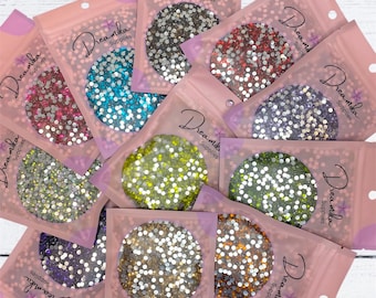 Silver Back Resin Rhinestone| 5000pcs Bag| Non-Hotfix flatback Resin  | 3MM-SS12 | 4MM-SS16 |5MM-SS20 | DIY,  Nail Art, Tumbler