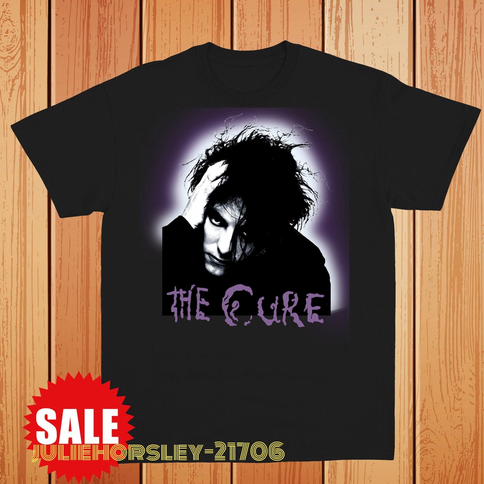 The Cure Rock Band T Shirt The Cure Shirt The Cure Band T Etsy