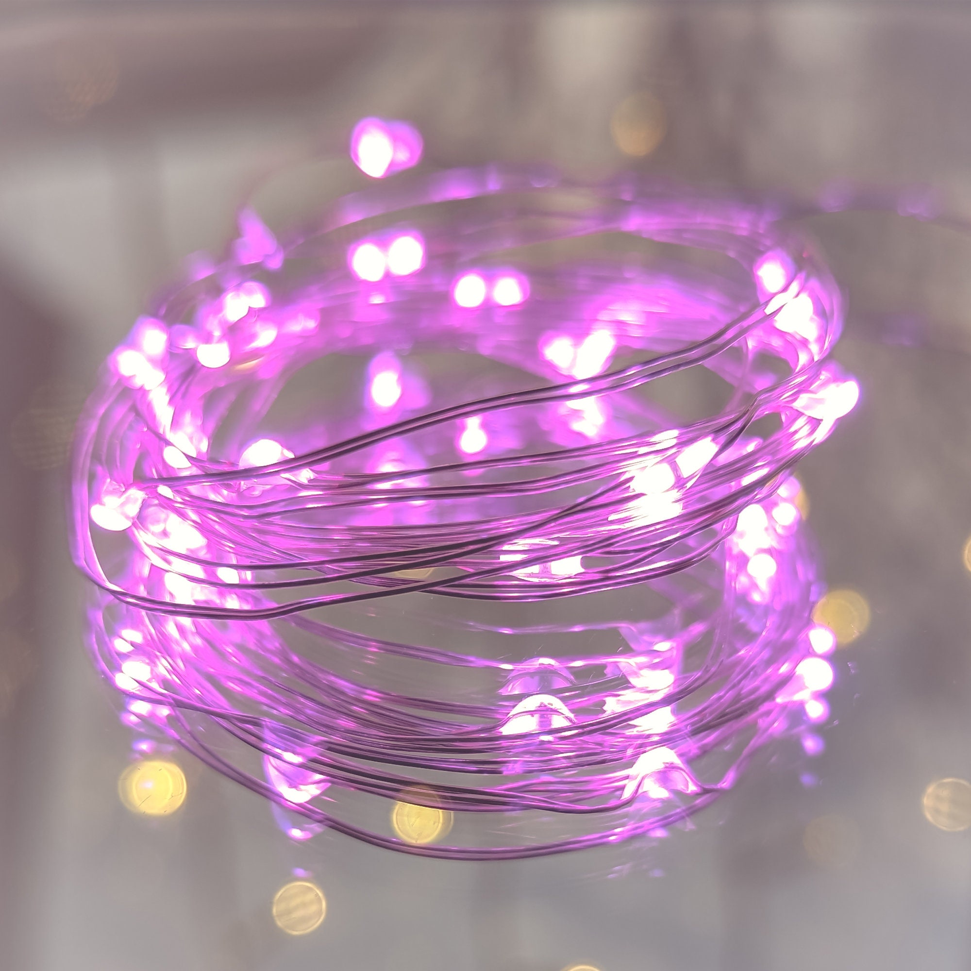 Pink Fairy Lights Etsy UK